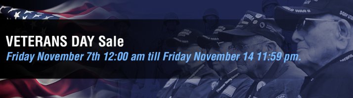 (image for) Veterans Day Sale