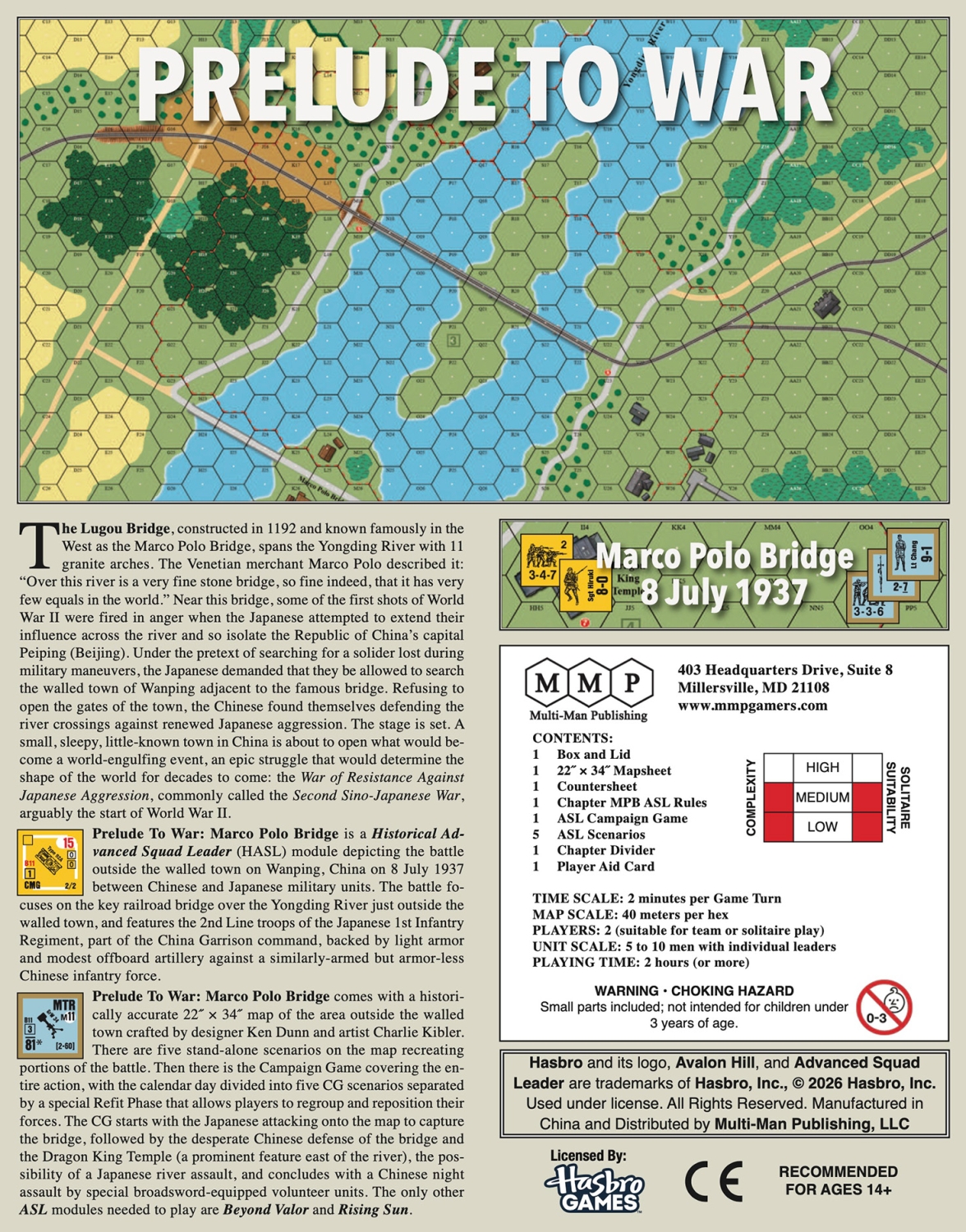(ASL) Prelude to War: Marco Polo Bridge